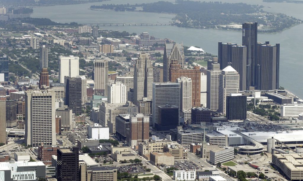 Detroit files for bankruptcy