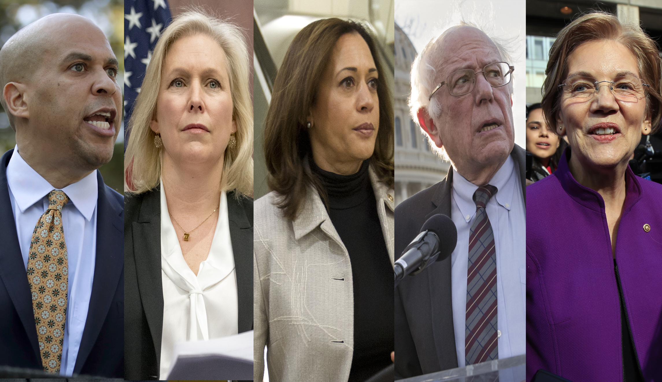 Top 2020 Democrats vote no on shutdown deal