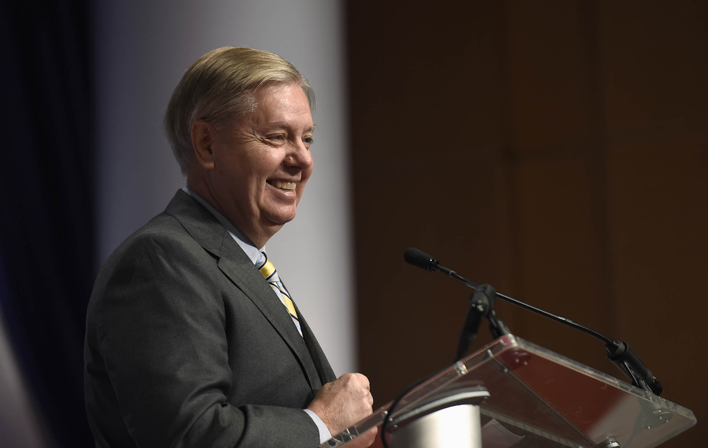 Graham gets a kick out of Trump’s ‘Pocahontas’ rant