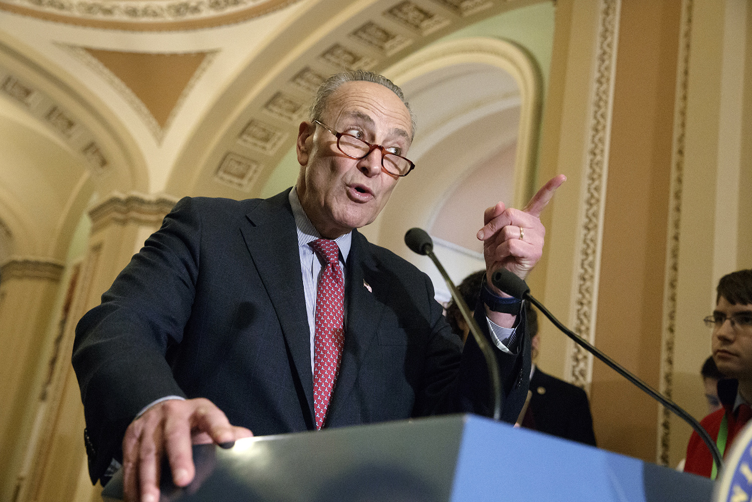 Chuck Schumer warns Trump he has to work with Dems ahead of government shutdown