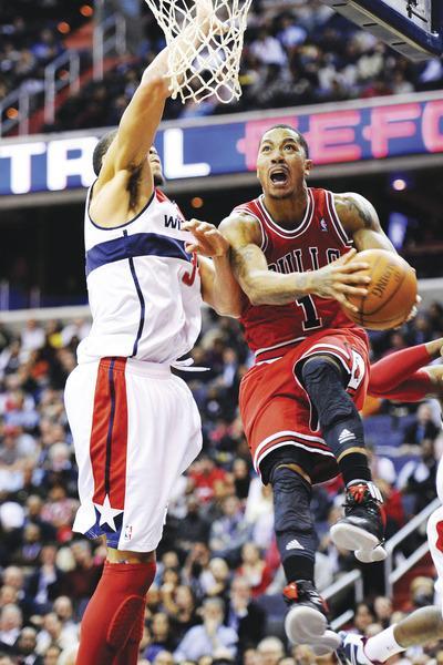 Bulls’ Rose redeems himself in victory over Wizards