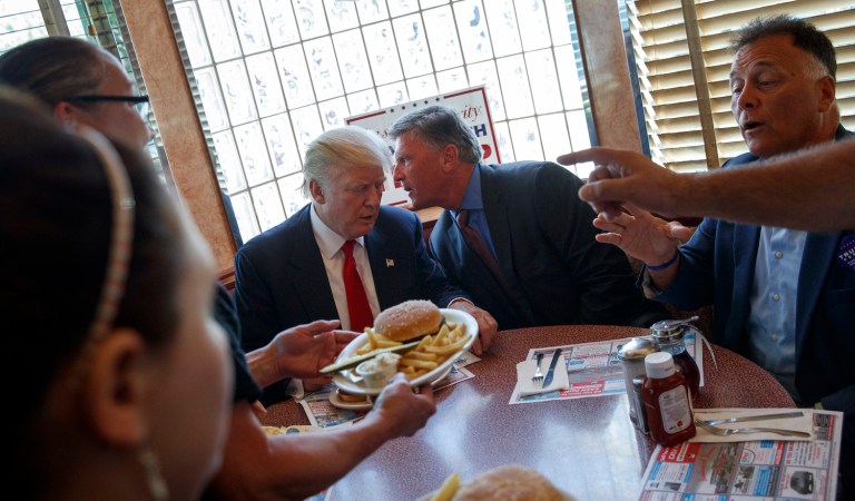 The president-elect is engaging in a long-standing tradition of presidents intervening in the economy. (AP Photo/Evan Vucci)