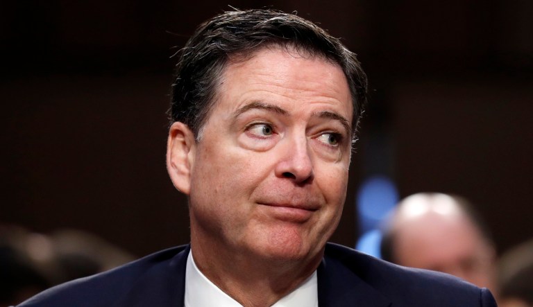 Former FBI Director James Comey has made a habit of subtweeting the president, often sharing quotes from historical figures and going without mentioning Trump's name. (AP Photo/Alex Brandon)