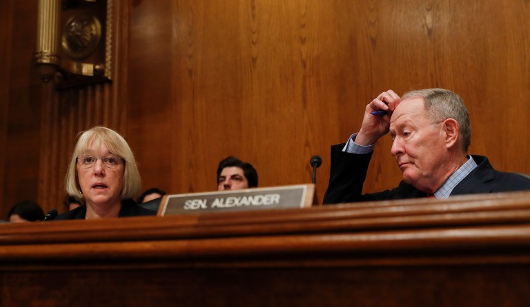 The Senate is in recess all of next week and won't return until Oct. 16, just a few weeks before 2018 open enrollment starts on Nov. 1. (AP Photo/Carolyn Kaster)