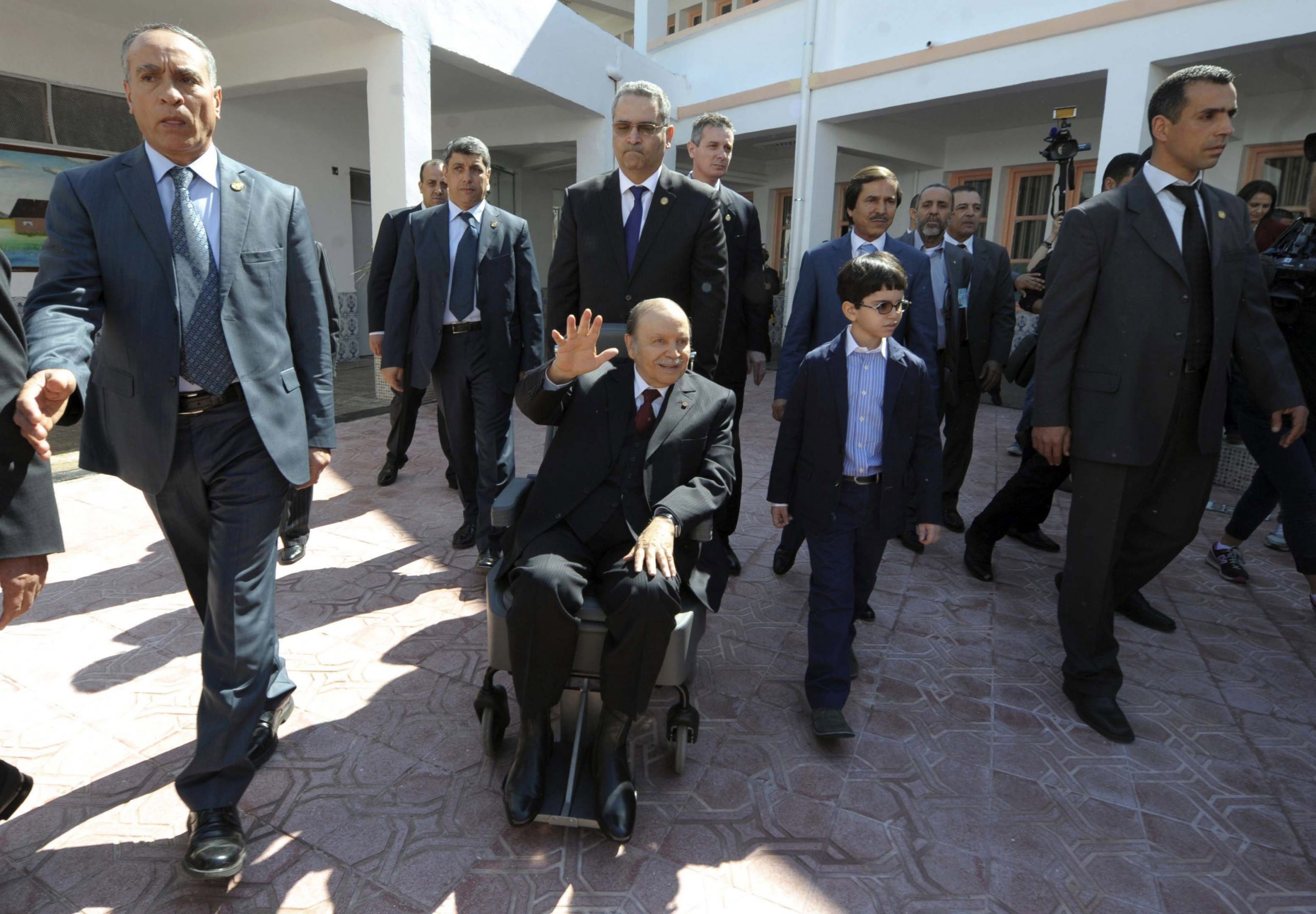 Algeria’s ailing president absent amid crises