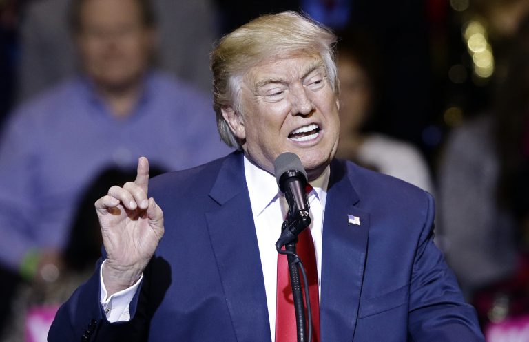President-elect Trump is also playing tough with companies doing business with the federal government. (AP Photo/Gerry Broome)