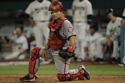 J Pat Carter/APFormer Washington Nationals catcher Ivan Rodriguez retired in April after a 21-year career in the major leagues.