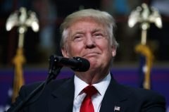 Trump says climate change deserves a second look