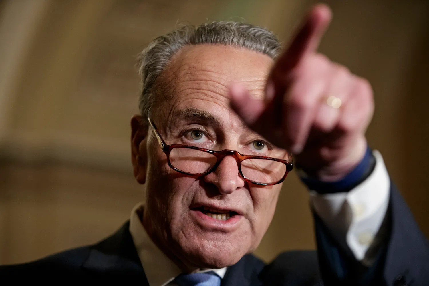 Republicans slam Schumer for blocking election security briefing over Supreme Court ‘temper tantrum’