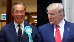 Brexit leader Nigel Farage meets with Donald Trump