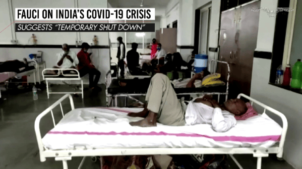 Fauci suggests India ‘shut down temporarily’ as coronavirus cases skyrocket