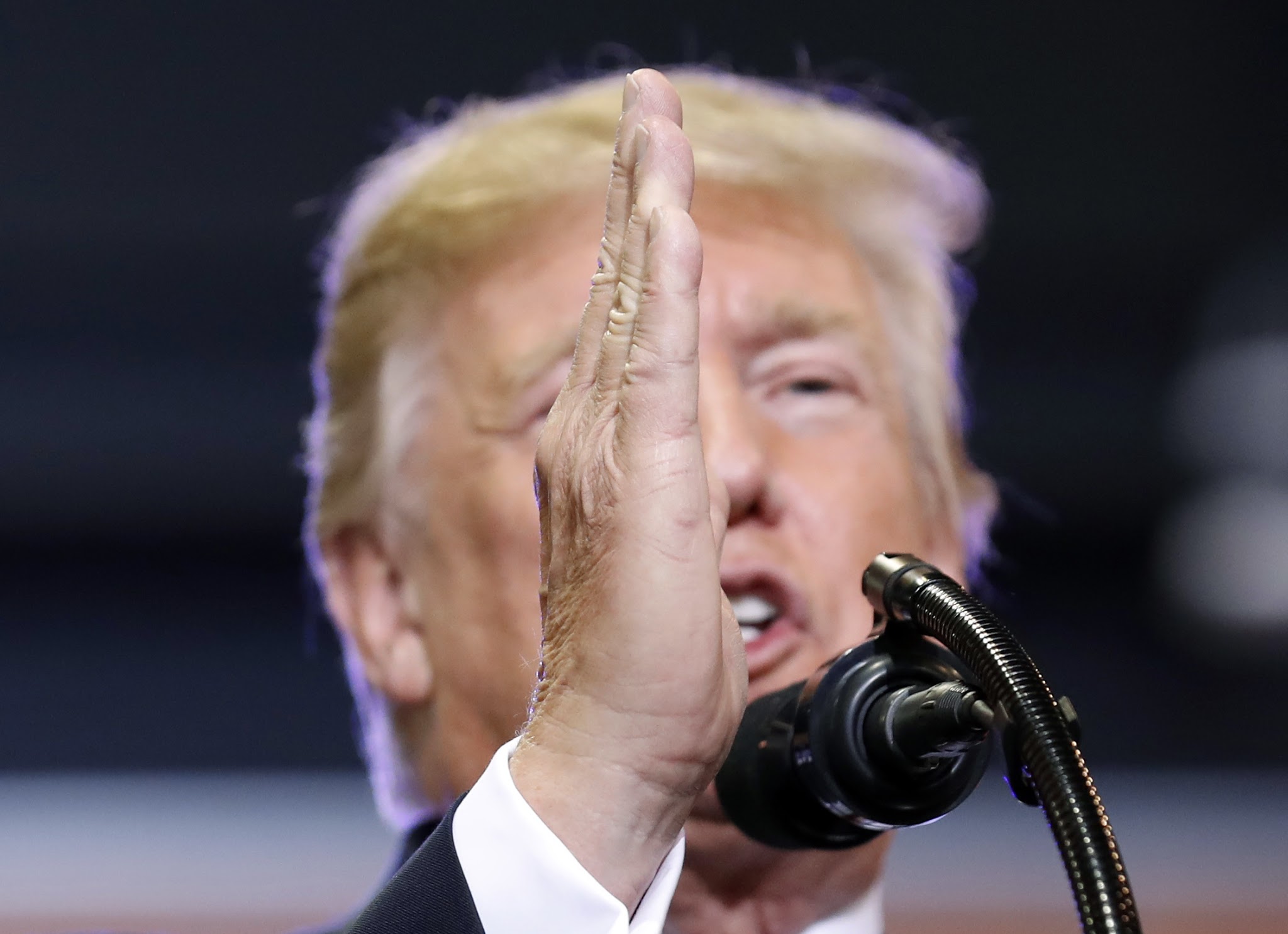 Trump trashes media over Charlottesville, calls supporters ‘movement built on love’