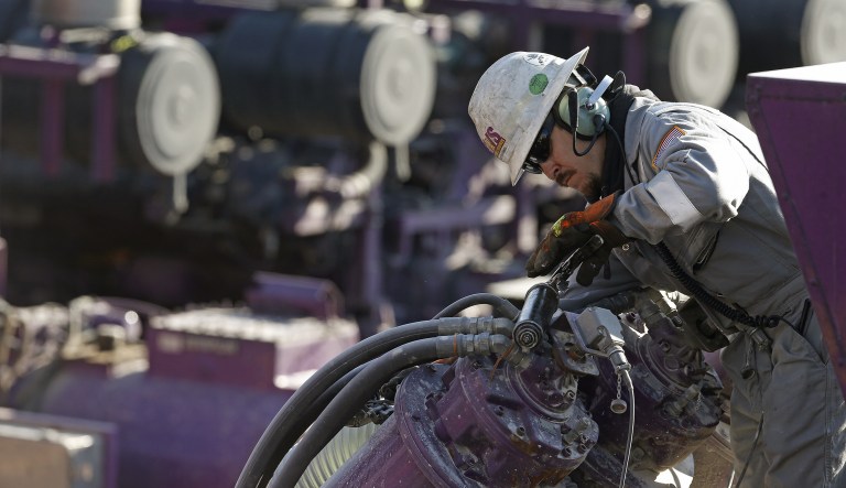 The Bureau of Land Management will announce it will postpone methane rules until January because of litigation and an administration review. (AP Photo/Brennan Linsley)