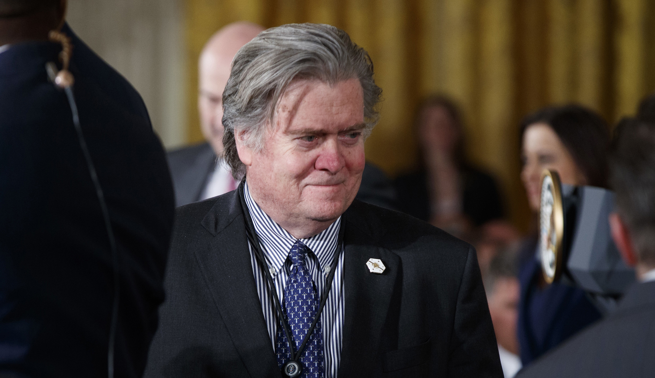 Steve Bannon’s fat joke about Sean Spicer was actually pretty funny