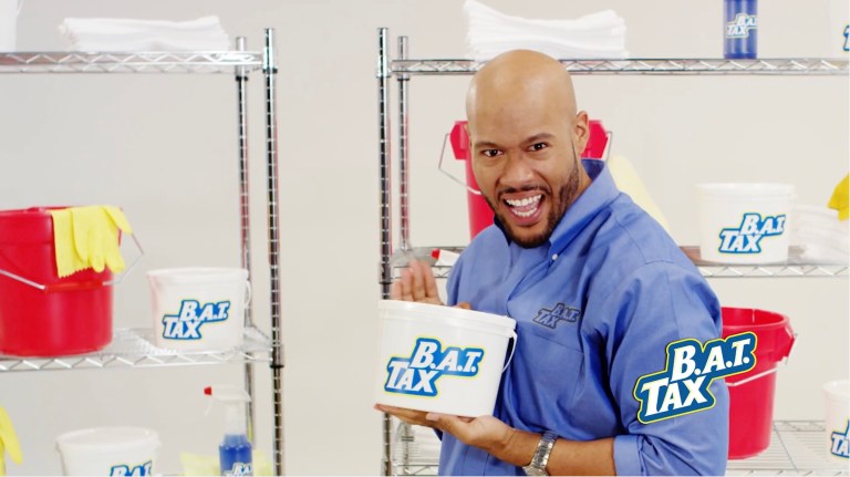 The spoof infomercial pitches the 