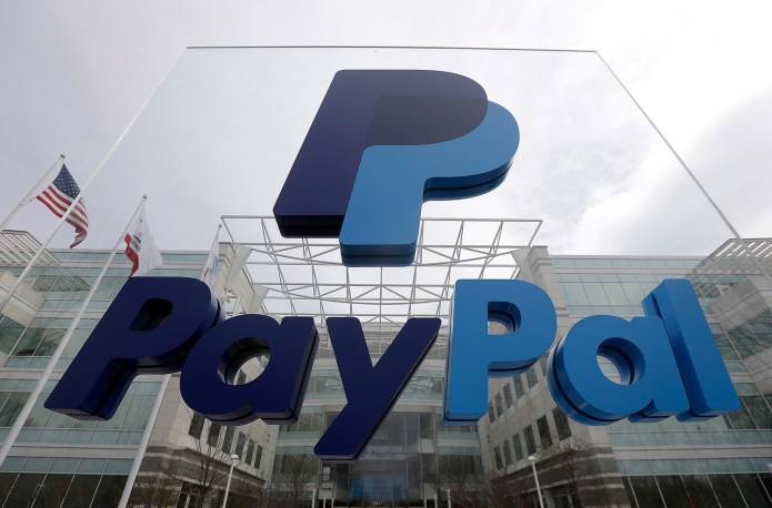 "This decision reflects PayPal's deepest values and our strong belief that every person has the right to be treated equally, and with dignity and respect," PayPal President and CEO Dan Schulman wrote. (AP Photo/Jeff Chiu, File)
