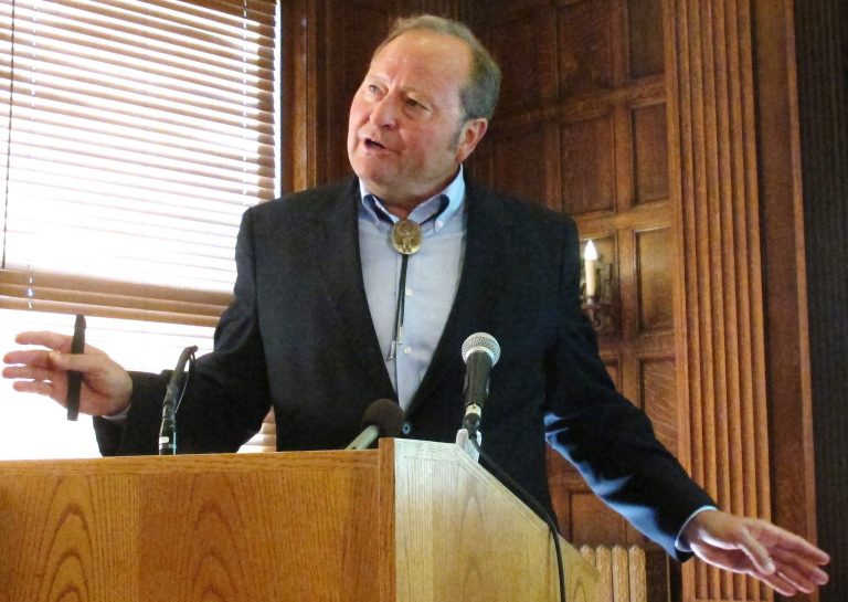 Former Democratic Montana Gov. Brian Schweitzer shared a rather odd conclusion about America's treaty with Iran during his appearance Sunday on MSNBC. (AP/Matt Gouras)