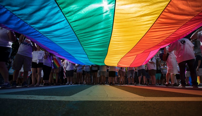 California is moving to make it easier for transgender people to identify as the gender of their choice with legislation that would give residents a way to pick one's preferred sex on all state documents, including birth certificates and driver's licenses. (AP Photo/Carolyn Kaster)