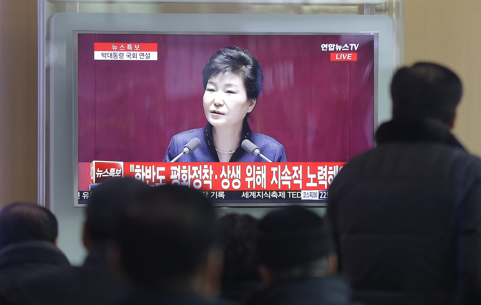 South Korean president threatens North Korean ‘regime collapse’