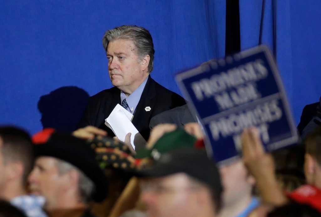 Will Steve Bannon take over Heritage after Jim DeMint leaves? Mike Needham won’t say