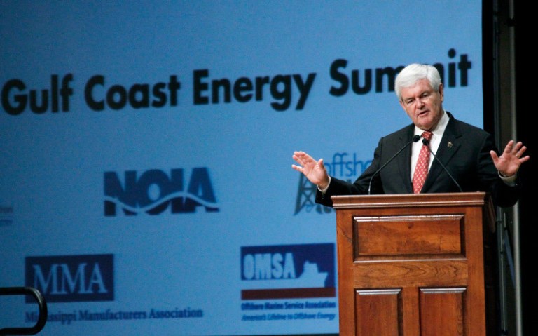 Gingrich, Santorum fight for survival in South