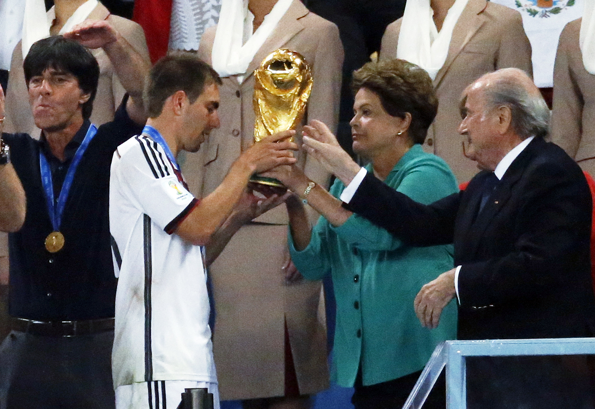 After Brazil, Blatter focuses on FIFA election
