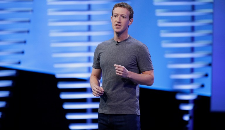 Facebook founder and CEO Mark Zuckerberg apologized Tuesday after facing criticism for his virtual tour of devastated Puerto Rico a day earlier. (AP Photo/Eric Risberg)