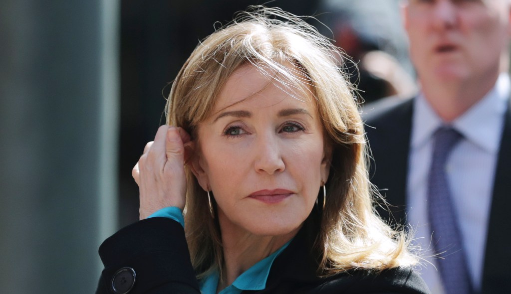 Felicity Huffman’s weak prison sentence spells doom for Lori Loughlin