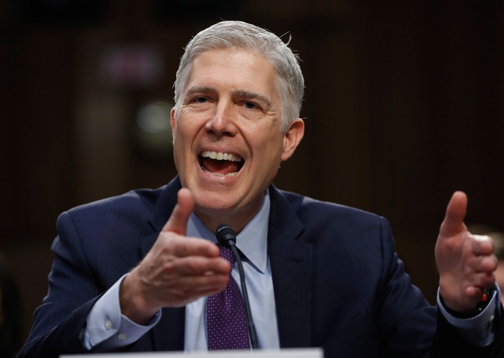 ‘Goodness, no’: Gorsuch responds on president intercepting Americans’ communications