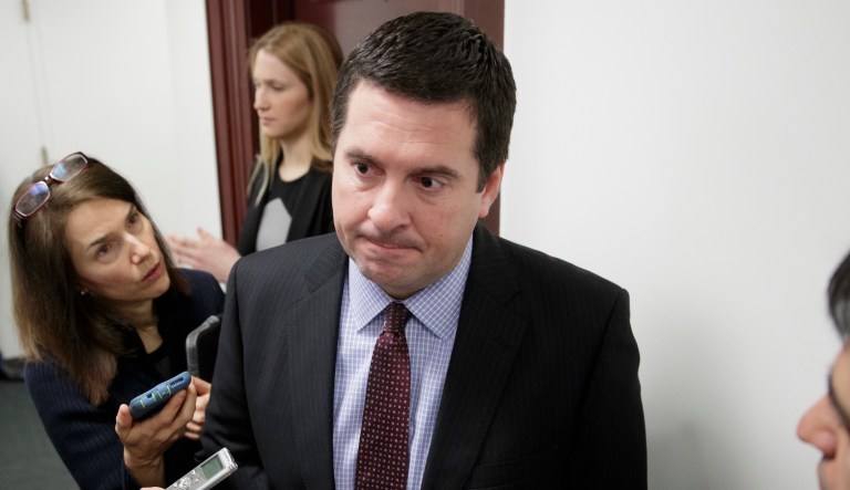 House Intelligence Committee Chairman Devin Nunes, R-Calif., said Wednesday he has considered reaching out to the Supreme Court, which appoints judges to the secret surveillance court that the congressman is particularly critical of. (AP Photo/J. Scott Applewhite)