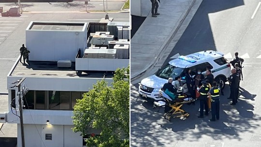 Arlington hostage bank