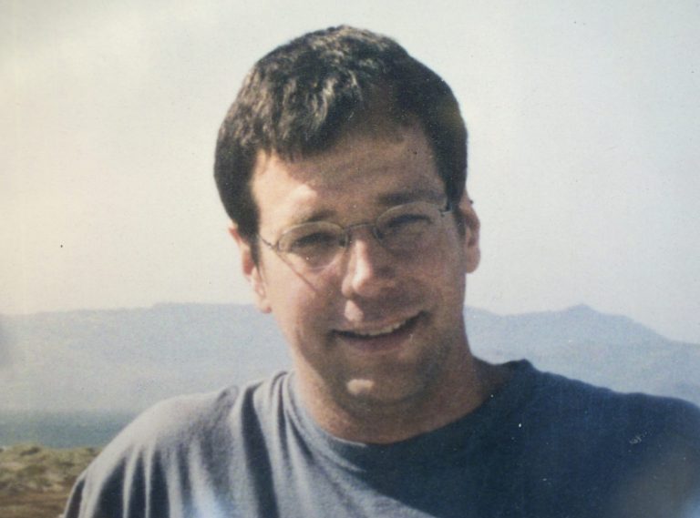 This undated photo provided by his family shows journalist Michael Scott Moore. Moore, 45, a German-American journalist who was held for two years and eight months as a captive of pirates in Somalia, was released Tuesday, Sept. 23, 2014 and flown to Kenya. A pirate commander says negotiators paid $1.6 million for his release, but a German foreign ministry spokeswoman would not confirm that. U.S. policy prohibits paying ransoms. (AP Photo/Family Photo)