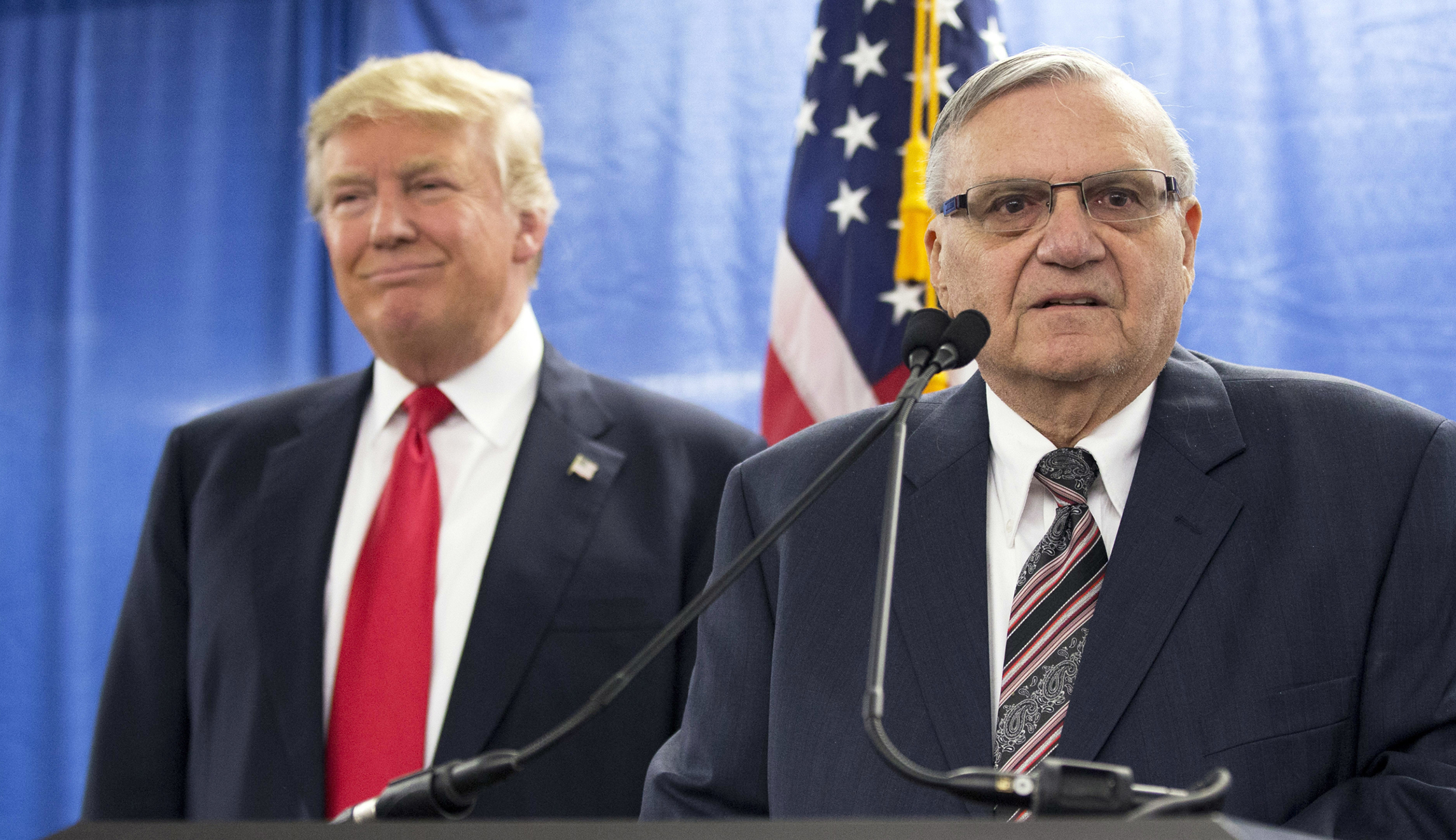 Joe Arpaio pardon paperwork ready for Trump: Report