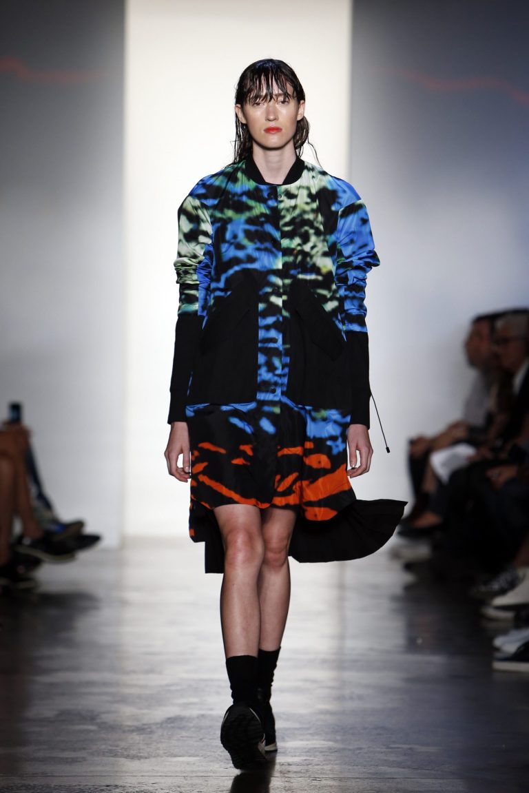 The Tim Coppens Spring 2015 collection is modeled during Fashion Week, Sunday, Sept. 7, 2014, in New York. (AP Photo/Jason DeCrow)