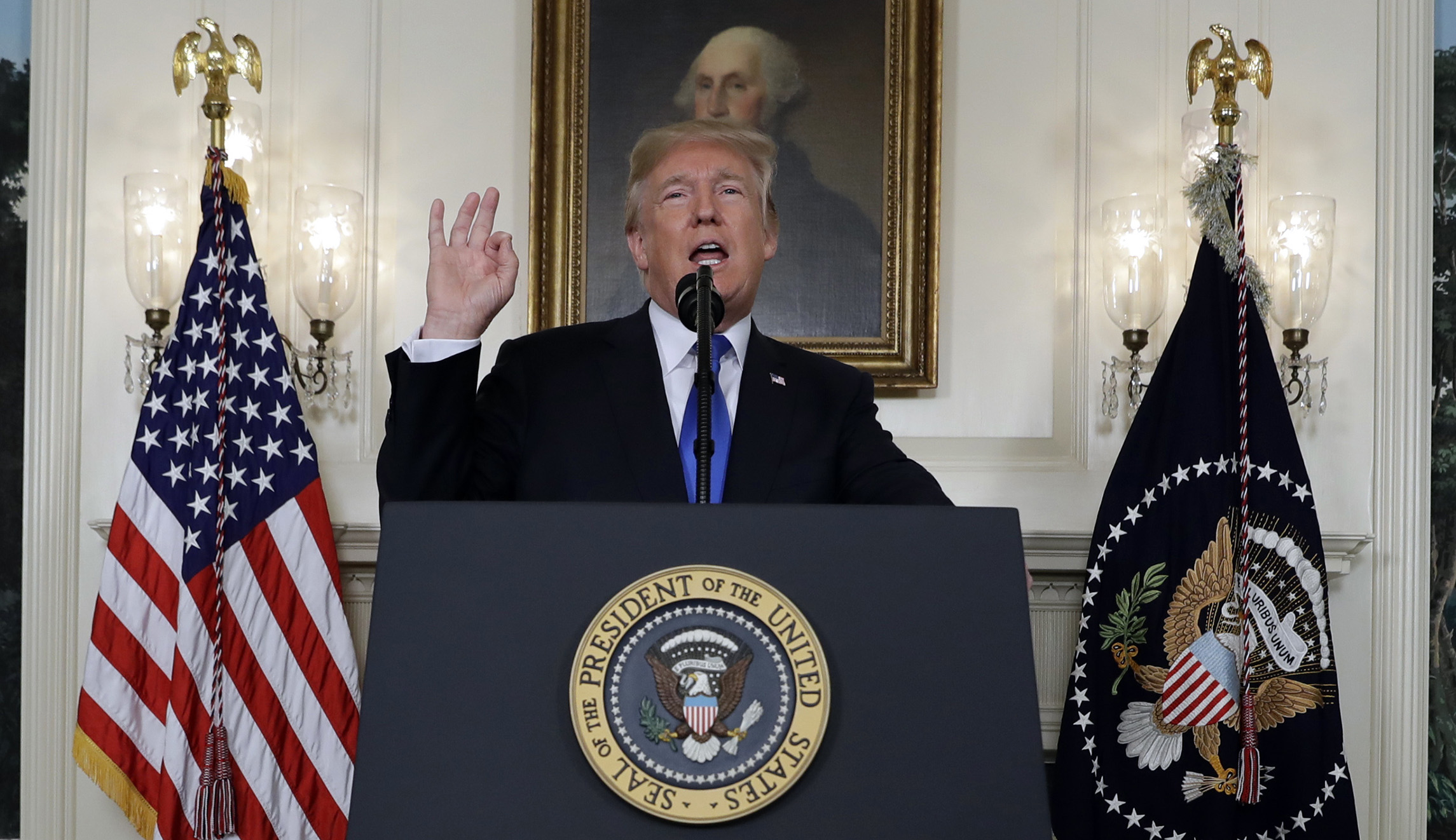 Trump designates Iran Revolutionary Guard Corps as a terrorist group, calls for more sanctions