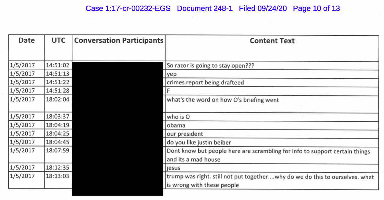 Flynn Case - FBI Texts - January 5, 2017.png
