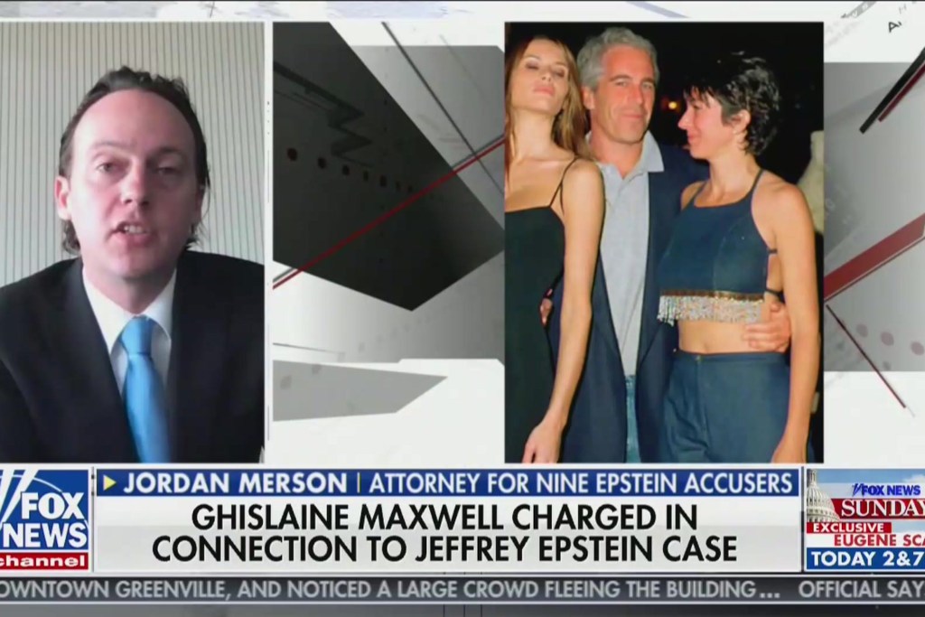 Fox News 'mistakenly' crops Trump out of photo with Ghislaine Maxwell