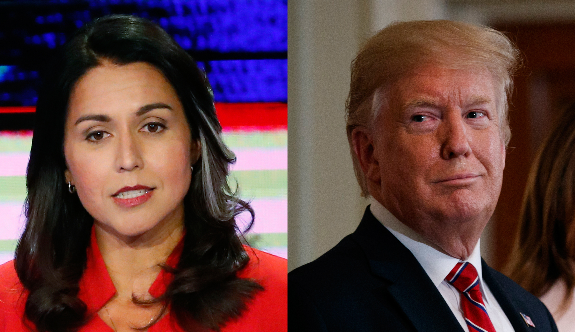 Iraq War veteran Tulsi Gabbard denounces Trump’s ‘chickenhawk Cabinet’