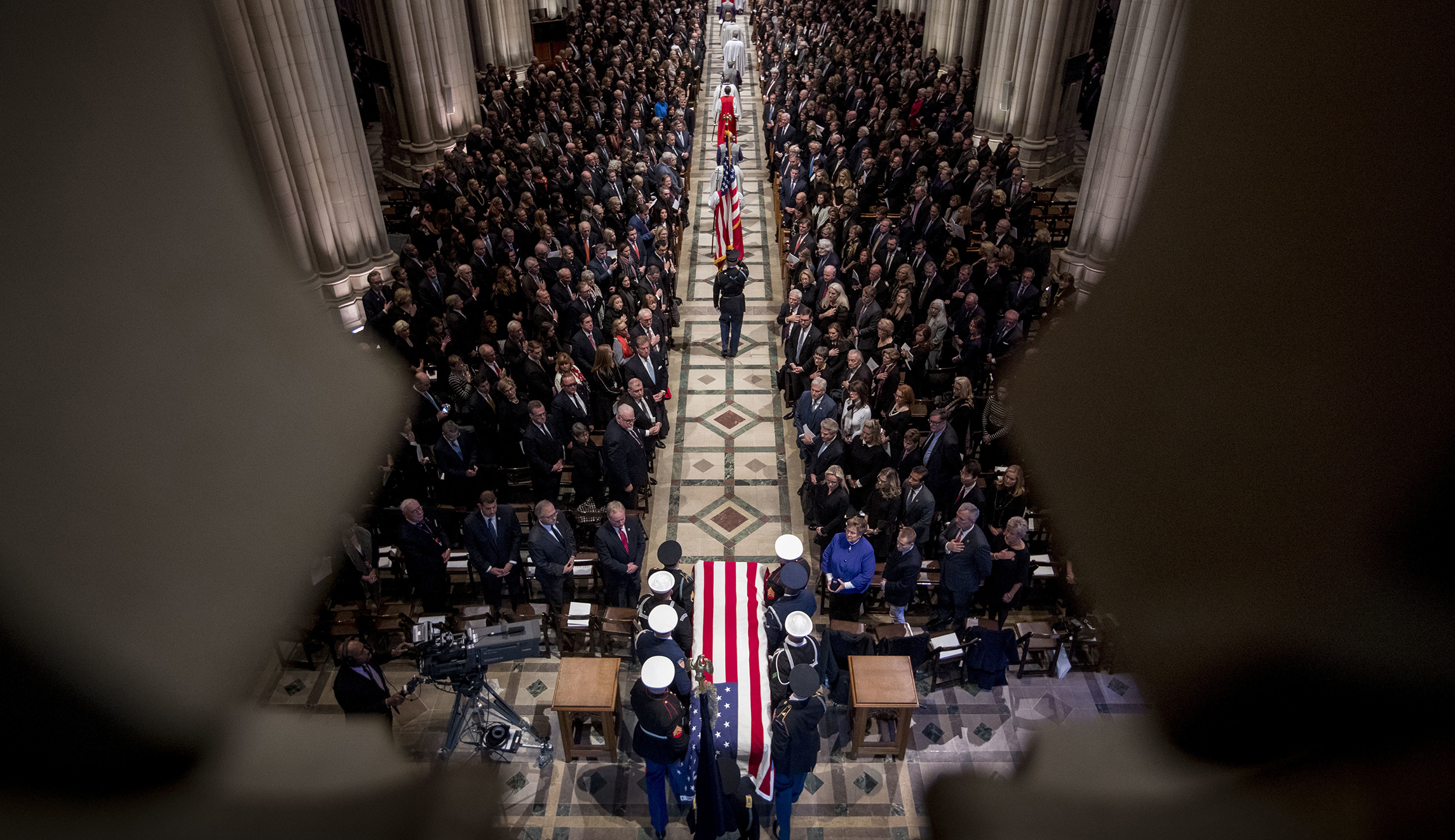 George H.W. Bush remembered in Washington