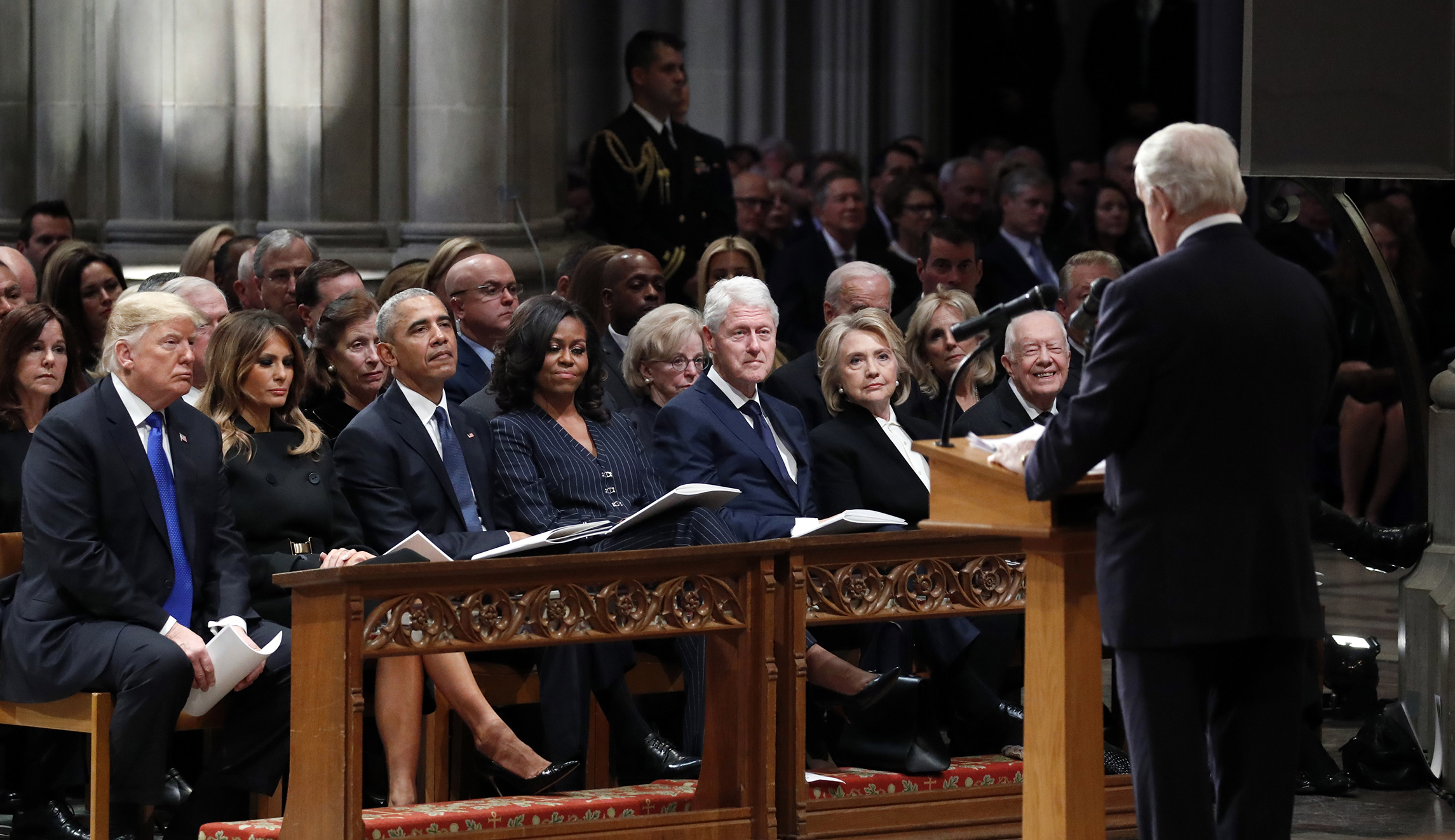 George H.W. Bush remembered in Washington