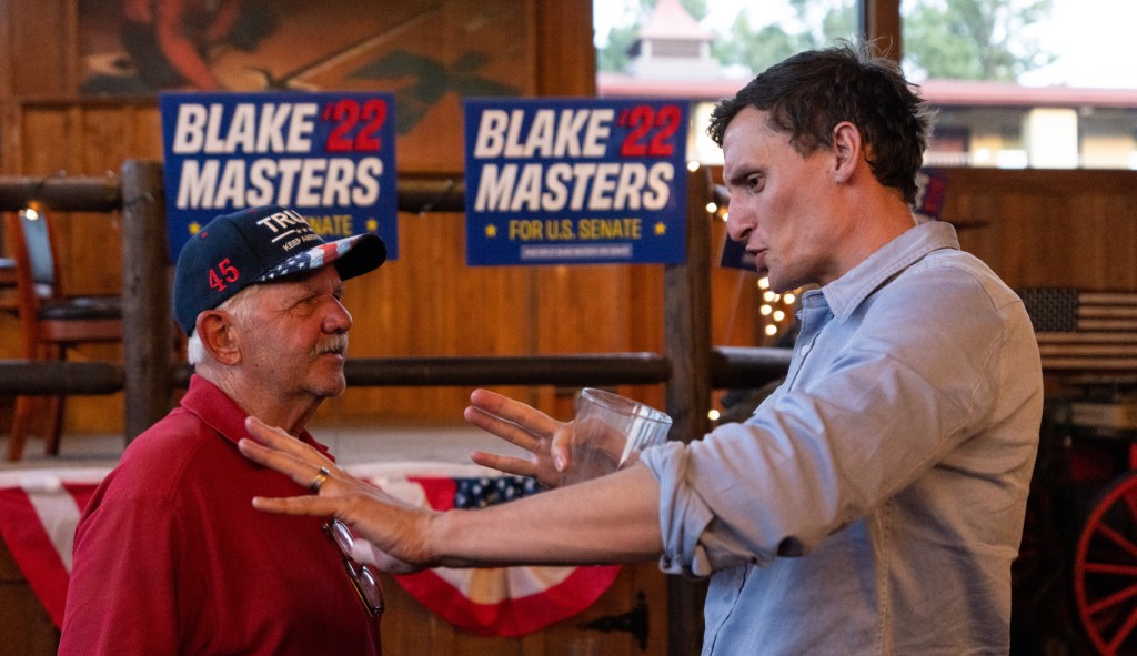 New ad takes dig at Blake Masters over border security