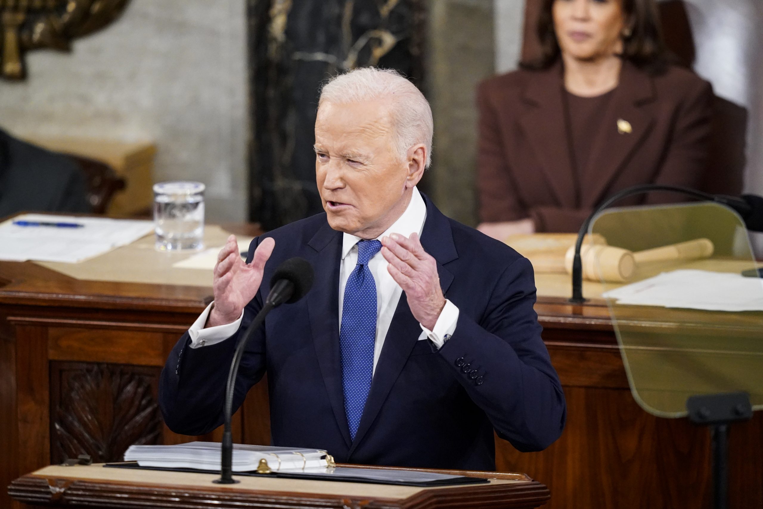 State of the Union address before a joint session of Congress