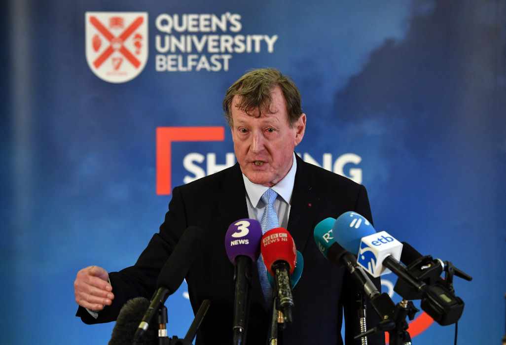 David Trimble made the case for peace in Northern Ireland and for unionism