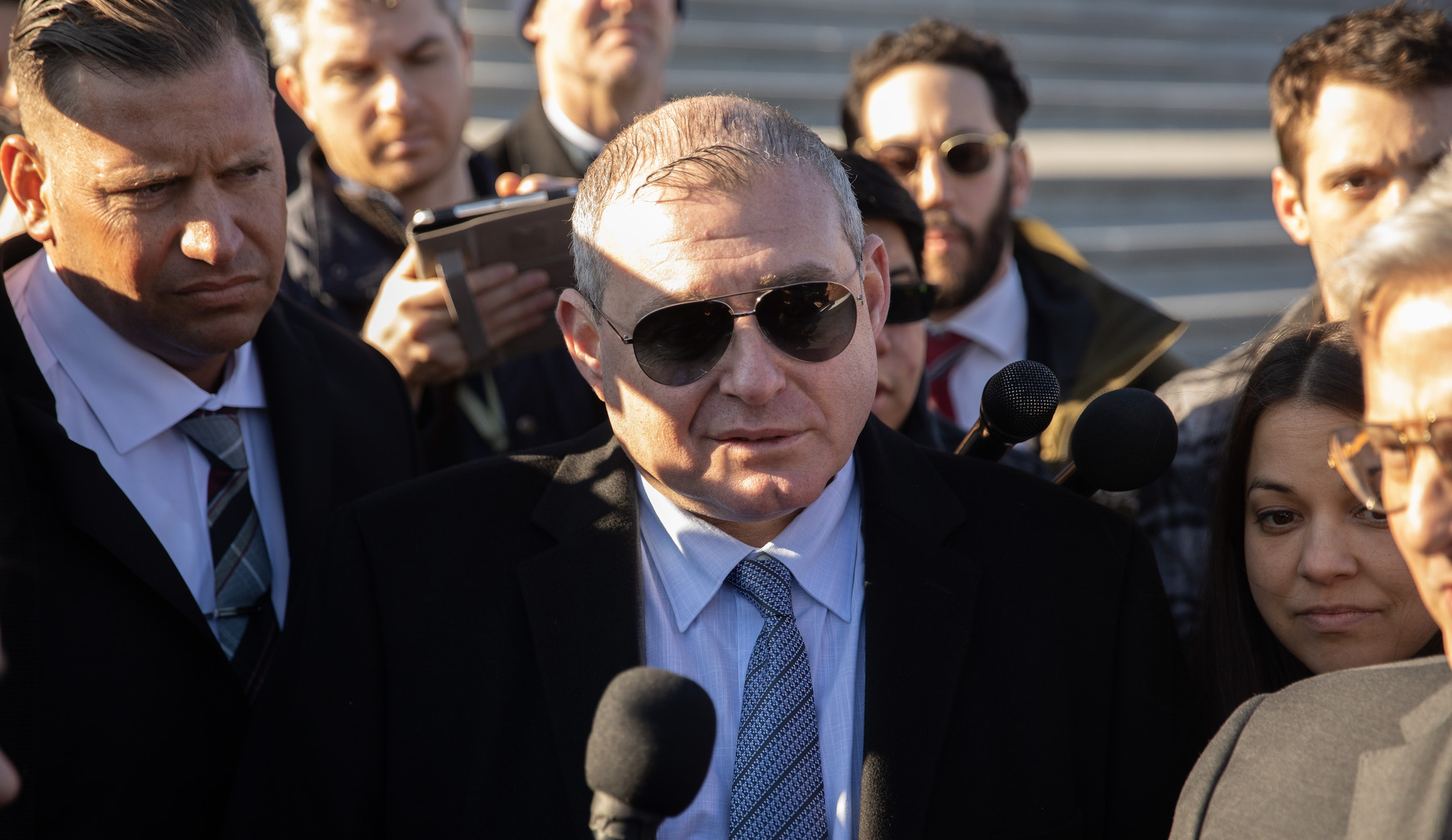 Giuliani associate Lev Parnas declines to testify at criminal trial