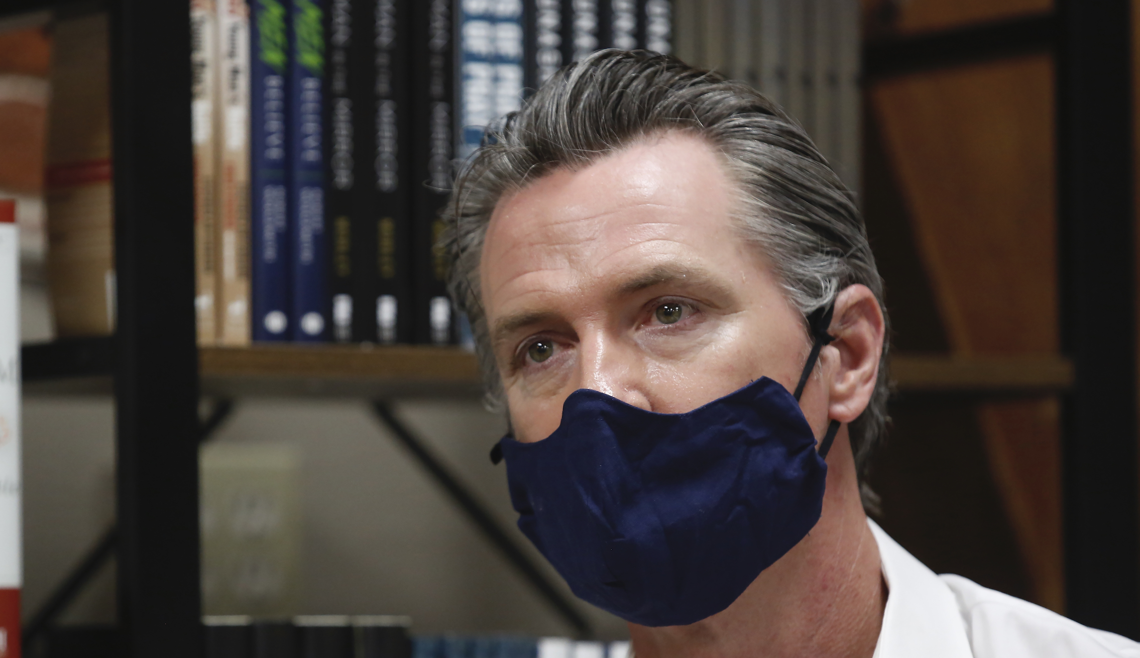 Gavin Newsom slams Texas’s ‘terrible mistake’ to reopen