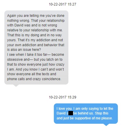 Hallie Biden begging Hunter Biden to drop it with David Walsh.JPG