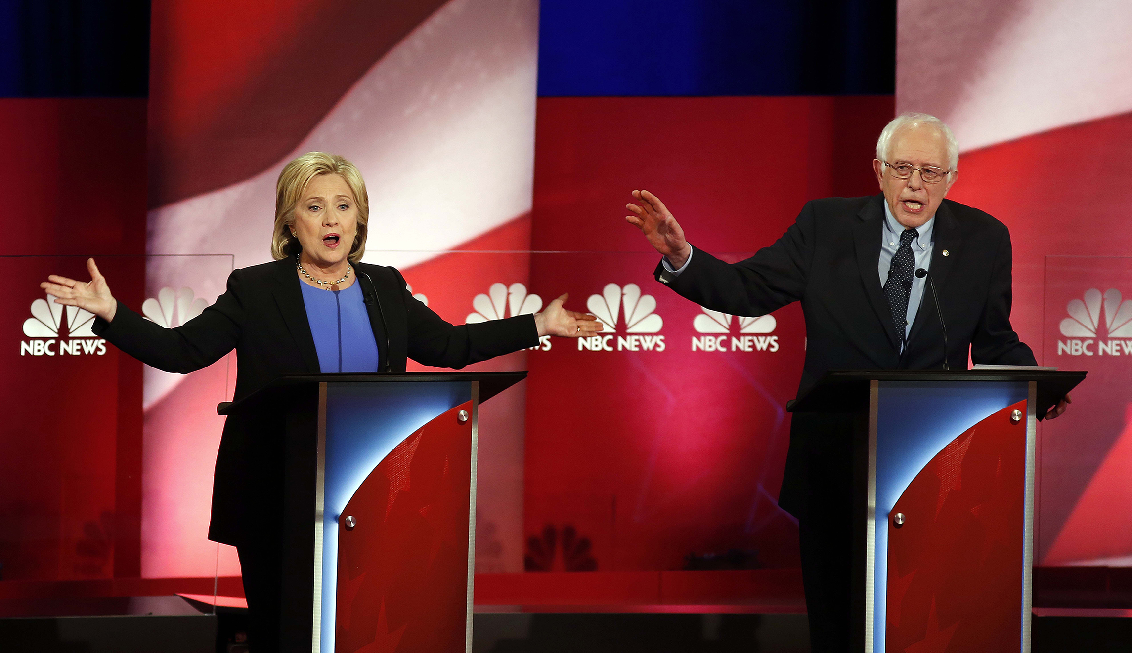 Hillary Clinton Bernie Sanders