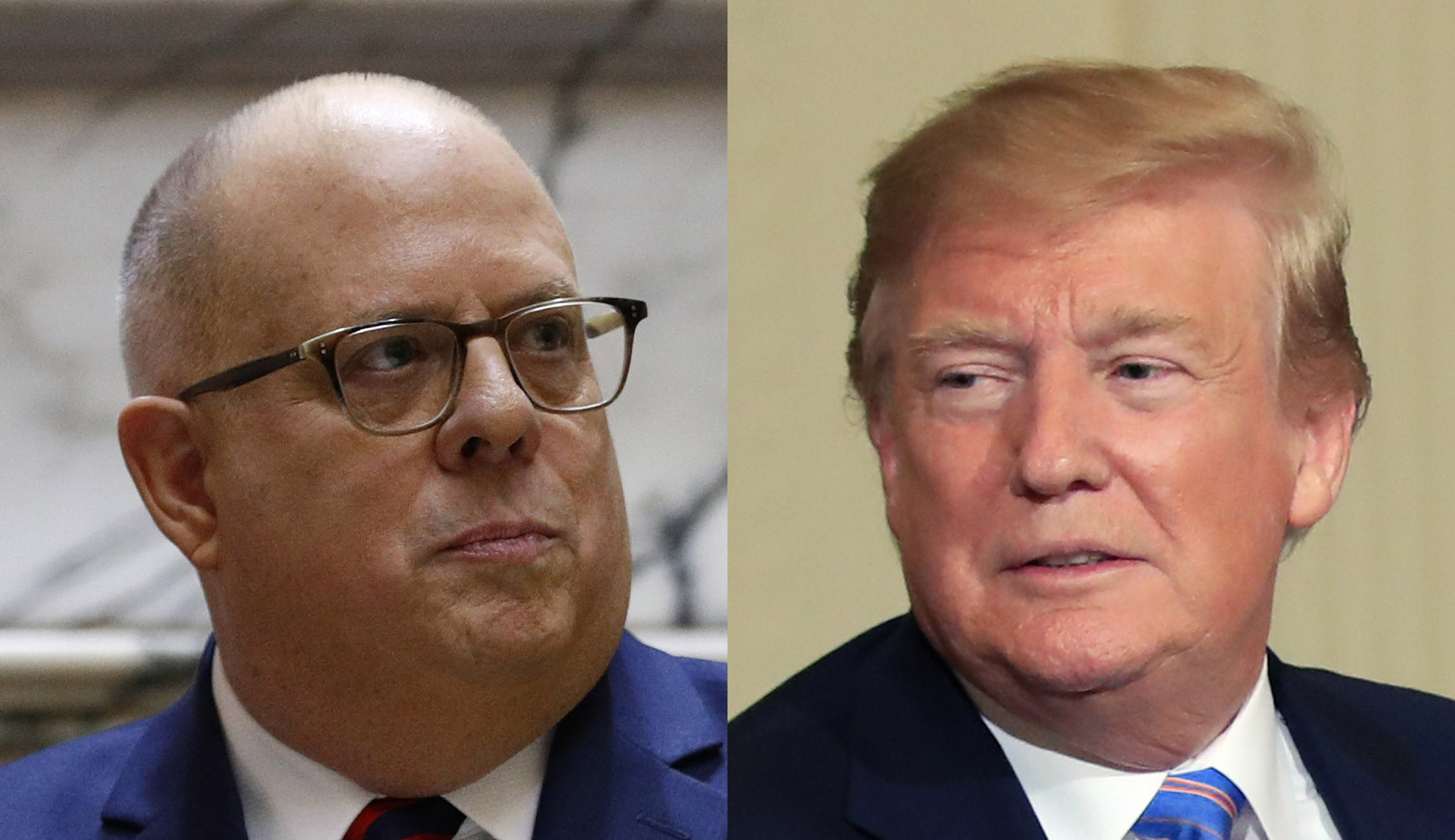 Maryland GOP Gov. Larry Hogan’s message machine counters Trump with daily media offensive