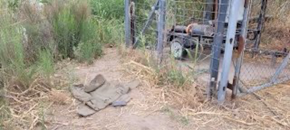 The body armor and walkie-talkie belonging to a missing Texas National Guard soldier were found near the Rio Grande Friday.