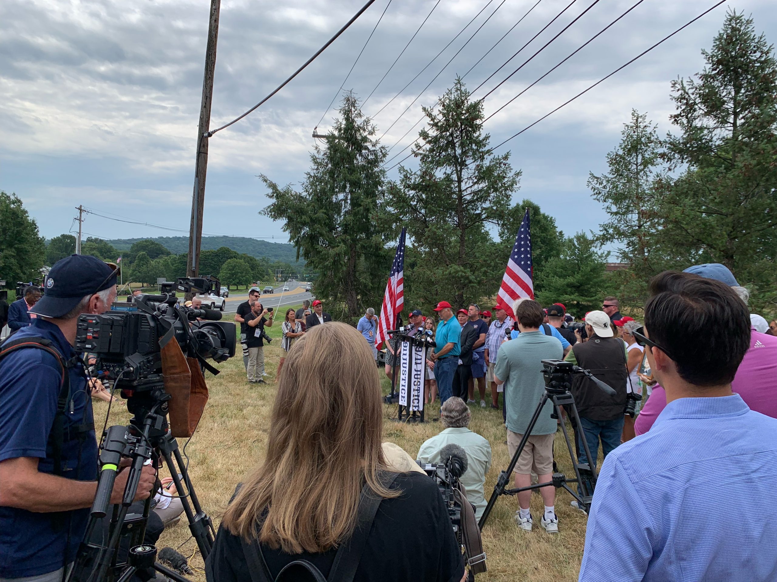 9/11 families rally against Trump and LIV